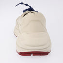 GUCCI Doraemon Sneakers Leather White Blue 655025 Auth ar14148M-13