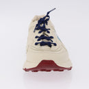 GUCCI Doraemon Sneakers Leather White Blue 655025 Auth ar14148M-33