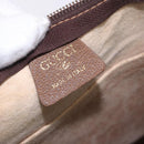 GUCCI GG Plus Supreme Web Sherry Line Tote Bag PVC Beige Gold Auth ar14150-17