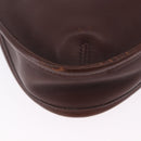 Coach Hand Bag Leather Brown Gold Auth ar14152A-15