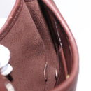 Coach Hand Bag Leather Brown Gold Auth ar14152A-19