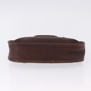 Coach Hand Bag Leather Brown Gold Auth ar14152A-5