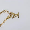 LOUIS VUITTON Brassless Sweet Monogram metal Gold Tone M65591 LV Auth ar14153M-17