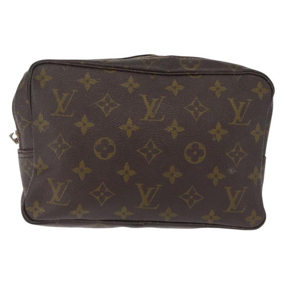 LOUIS VUITTON Monogram Clutch Bag 3 Set LV Auth ar14156
