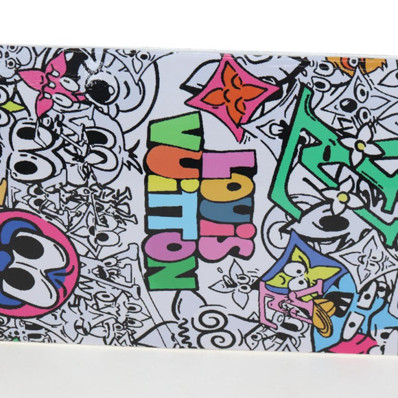 LOUIS VUITTON Monogram Comics Skateboard Maple Wood GI0884 LV Auth ar14157SAM