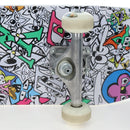 LOUIS VUITTON Monogram Comics Skateboard Maple Wood GI0884 LV Auth ar14157SAM-12