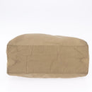 PRADA Hand Bag Nylon Beige Auth ar14168-8