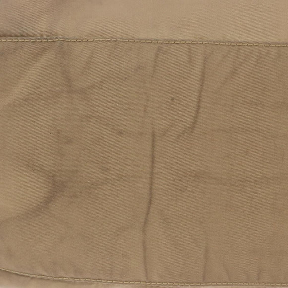 PRADA Hand Bag Nylon Beige Auth ar14168