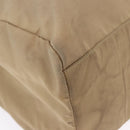 PRADA Hand Bag Nylon Beige Auth ar14168-18