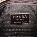 PRADA Hand Bag Nylon Beige Auth ar14168-23