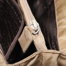 PRADA Hand Bag Nylon Beige Auth ar14168-31