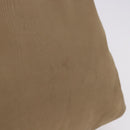PRADA Hand Bag Nylon Beige Auth ar14168-4