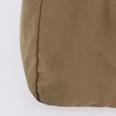 PRADA Hand Bag Nylon Beige Auth ar14168-6
