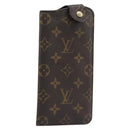LOUIS VUITTON Monogram Etui lunet MM Glasses Case M66544 LV Auth ar14171V-1