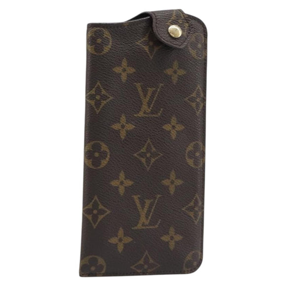 LOUIS VUITTON Monogram Etui lunet MM Glasses Case M66544 LV Auth ar14171V