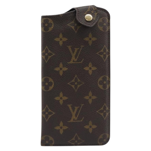 LOUIS VUITTON Monogram Etui lunet MM Glasses Case M66544 LV Auth ar14171V