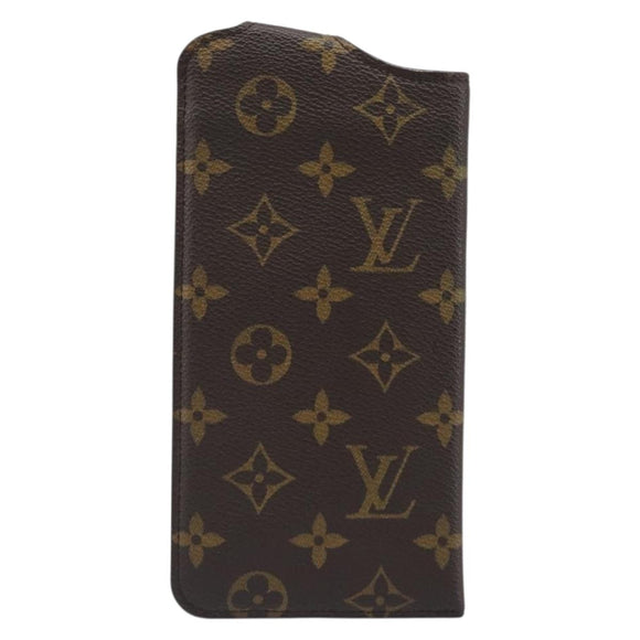 LOUIS VUITTON Monogram Etui lunet MM Glasses Case M66544 LV Auth ar14171V