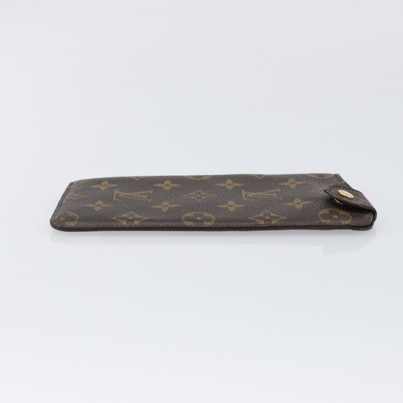 LOUIS VUITTON Monogram Etui lunet MM Glasses Case M66544 LV Auth ar14171V