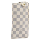 LOUIS VUITTON Damier Azur Etui lunet MM Glasses Case N60025 LV Auth ar14172V-1