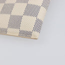 LOUIS VUITTON Damier Azur Etui lunet MM Glasses Case N60025 LV Auth ar14172V-10