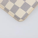 LOUIS VUITTON Damier Azur Etui lunet MM Glasses Case N60025 LV Auth ar14172V-11
