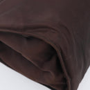 PRADA Hand Bag Nylon Brown Gold Tone Auth ar14174-17