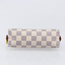 LOUIS VUITTON Damier Azur Pochette Cosmetic PM Pouch N60024 LV Auth ar14175A-6