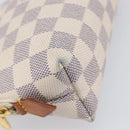 LOUIS VUITTON Damier Azur Pochette Cosmetic PM Pouch N60024 LV Auth ar14175A-14