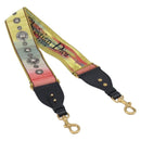 Christian Dior Shoulder Strap Canvas Multicolor Gold Tone Auth ar14181V-1