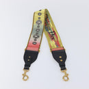 Christian Dior Shoulder Strap Canvas Multicolor Gold Tone Auth ar14181V-2