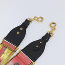 Christian Dior Shoulder Strap Canvas Multicolor Gold Tone Auth ar14181V-4