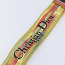 Christian Dior Shoulder Strap Canvas Multicolor Gold Tone Auth ar14181V-9