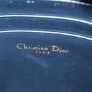 Christian Dior Oblique Jacquard Phone Shoulder Pouch Navy Gold Auth ar14186V-21