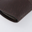 LOUIS VUITTON Epi Portefeuille Epi Z Coin Purse Mocha M6344D LV Auth ar14192-16