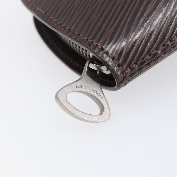 LOUIS VUITTON Epi Portefeuille Epi Z Coin Purse Mocha M6344D LV Auth ar14192