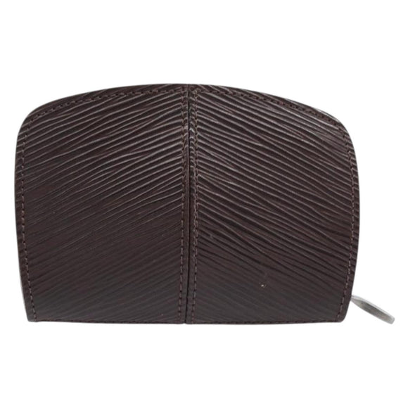 LOUIS VUITTON Epi Portefeuille Epi Z Coin Purse Mocha M6344D LV Auth ar14192