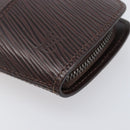 LOUIS VUITTON Epi Portefeuille Epi Z Coin Purse Mocha M6344D LV Auth ar14192-7