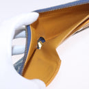 LOUIS VUITTON Monogram Denim Mini Zippy Wallet Blue M95342 LV Auth ar14193A-20