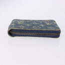 LOUIS VUITTON Monogram Denim Mini Zippy Wallet Blue M95342 LV Auth ar14193A-7