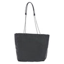 PRADA Chain Tote Bag Nylon Green Auth ar14194-3