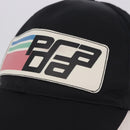 PRADA Cap Nylon Black White Auth ar14198-6