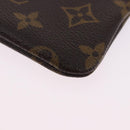 LOUIS VUITTON Monogram Groom Pochette Cles Coin Purse Jaune M60033 Auth ar14221A-18