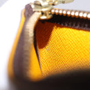 LOUIS VUITTON Monogram Groom Pochette Cles Coin Purse Jaune M60033 Auth ar14221A-11