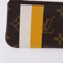 LOUIS VUITTON Monogram Groom Pochette Cles Coin Purse Jaune M60033 Auth ar14221A-3