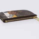 LOUIS VUITTON Monogram Groom Pochette Cles Coin Purse Jaune M60033 Auth ar14221A-7