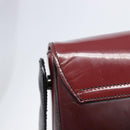 PRADA Shoulder Bag Patent Bordeaux Auth ar14223-10