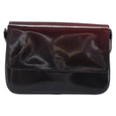 PRADA Shoulder Bag Patent Bordeaux Auth ar14223-13