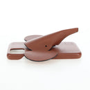 LOEWE iPhone X & XS Case Leather Brown Auth ar14224-3
