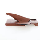 LOEWE iPhone X & XS Case Leather Brown Auth ar14224-4