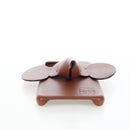 LOEWE iPhone X & XS Case Leather Brown Auth ar14224-6